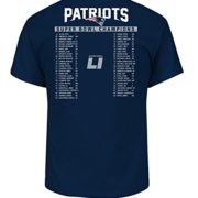 NFL New England Patriots Men's Super Bowl LI Champion Profile Tee, Small, Athletic Navy