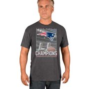 NFL New England Patriots Men's Super Bowl LI Winners Glory Tee, X-Large, Charcoal Heather