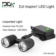 PGY DJI inspire 1 Accessories headlamp Super Brigh LED light Searchlight Drone Flash Lights Warning drone FPV Quadcopter Kit